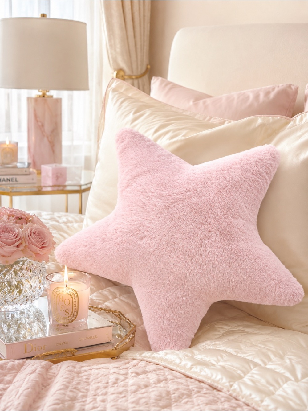NICOLE MILLER FUR PILLOW